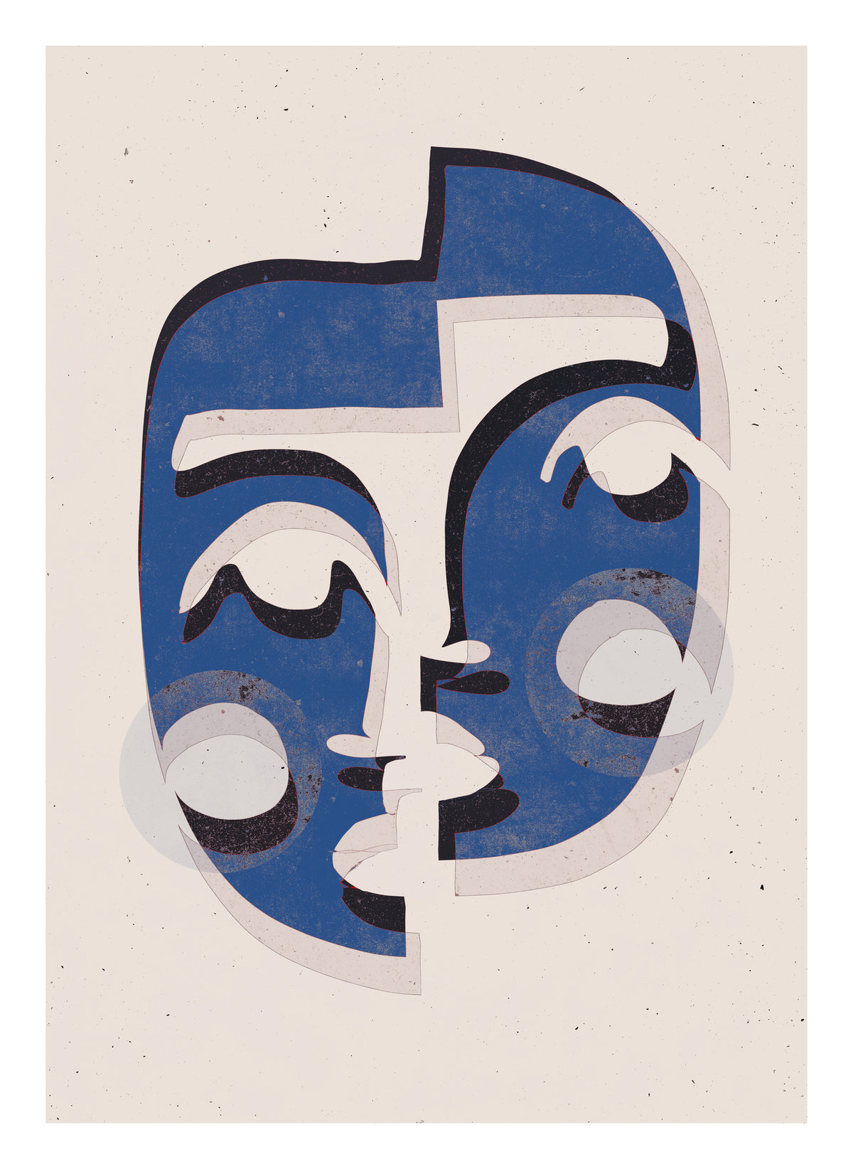 framedposter-print-fragmented-faces