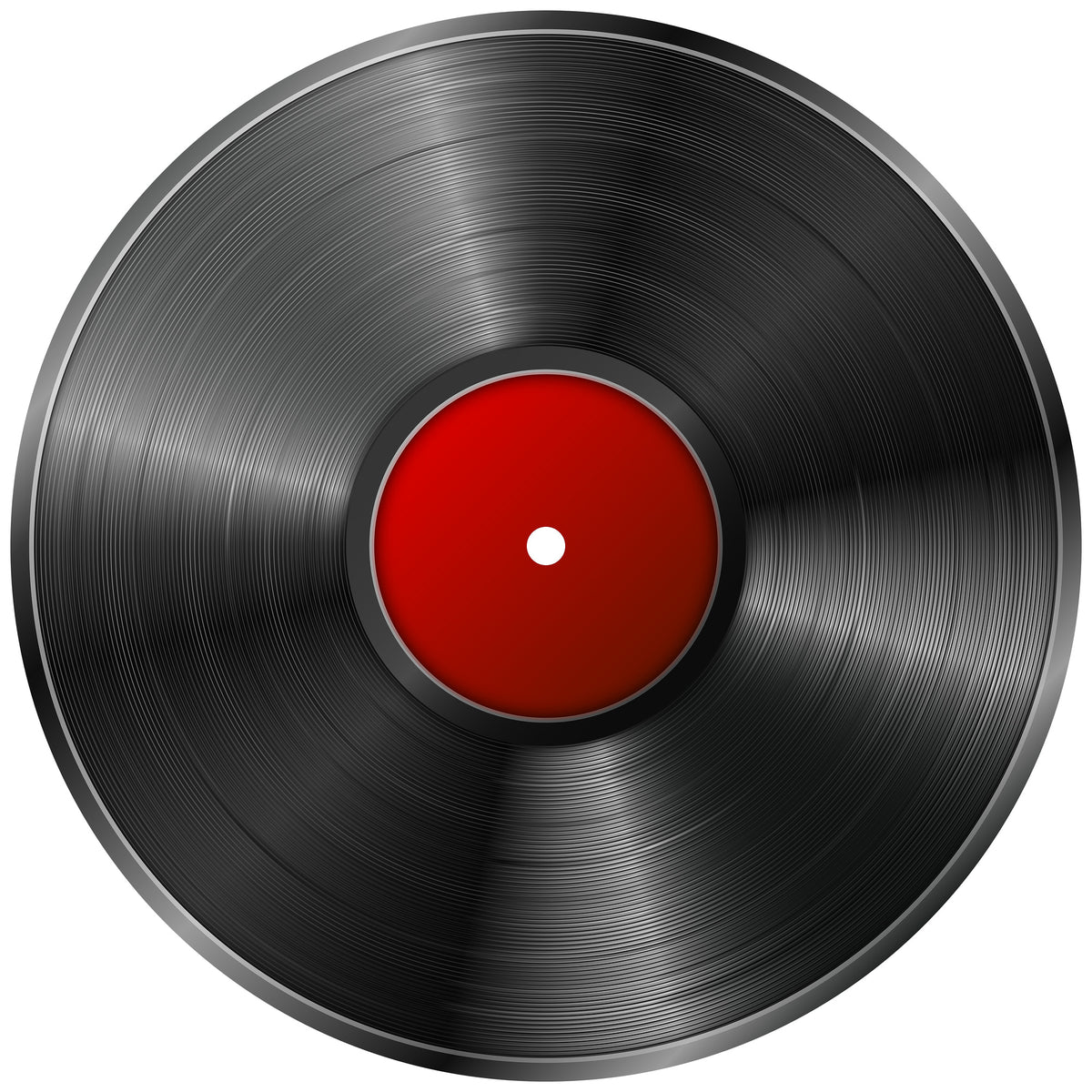 4-piece-aluminium-print-retro-record