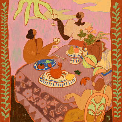 poster-print-luncheon-with-the-ladies