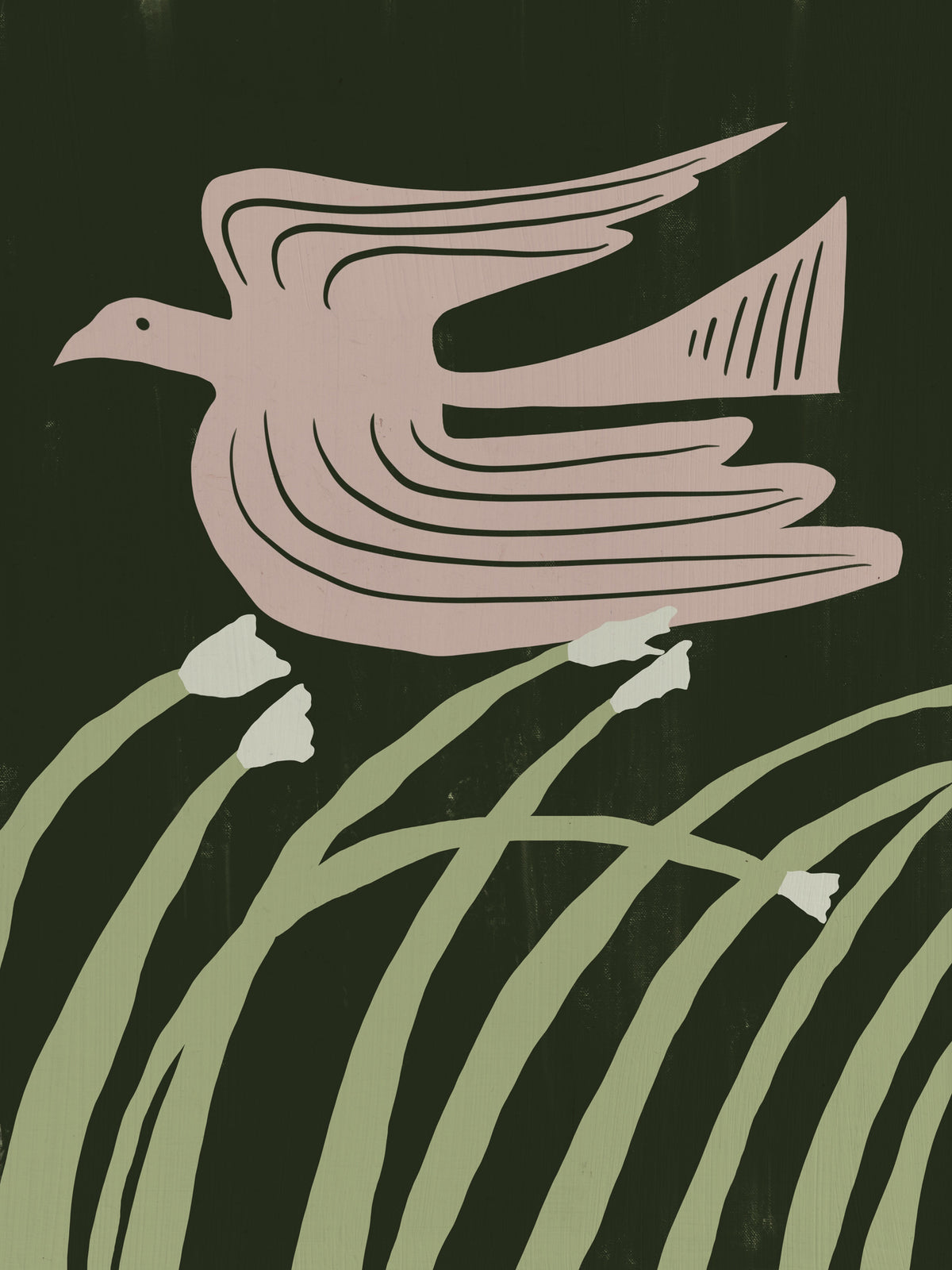 acrylic-print-stylized-bird-in-flight