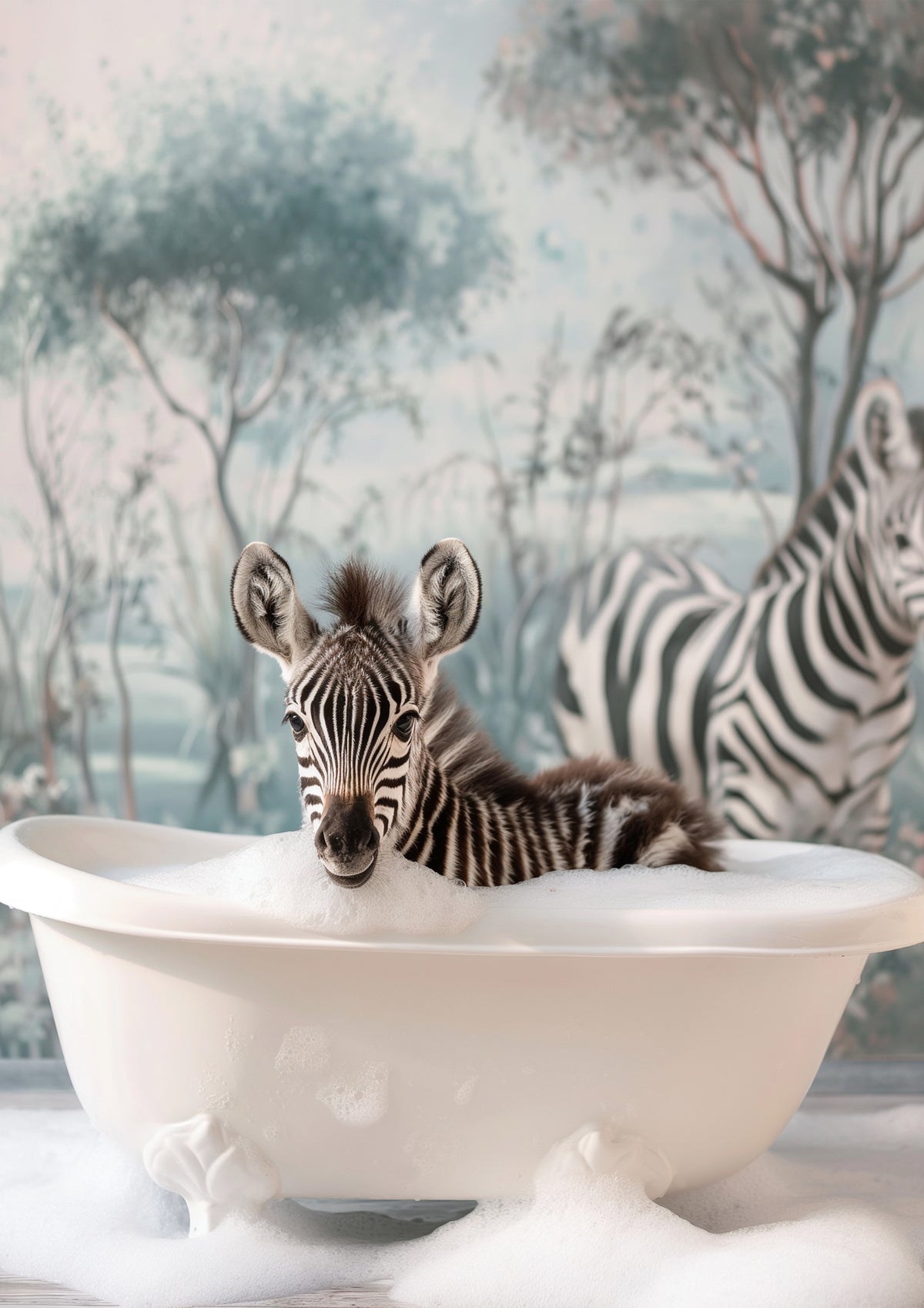 aluminium-print-striped-bubble-joy