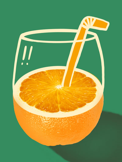 poster-print-vibrant-orange-cleverly-illustrated