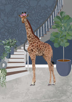 acrylic-print-giraffe-by-the-stairs