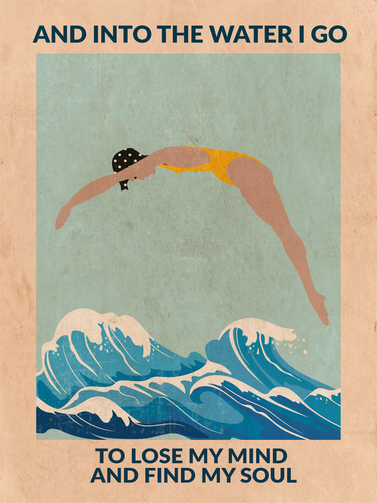 framedposter-print-into-the-water-i-dive