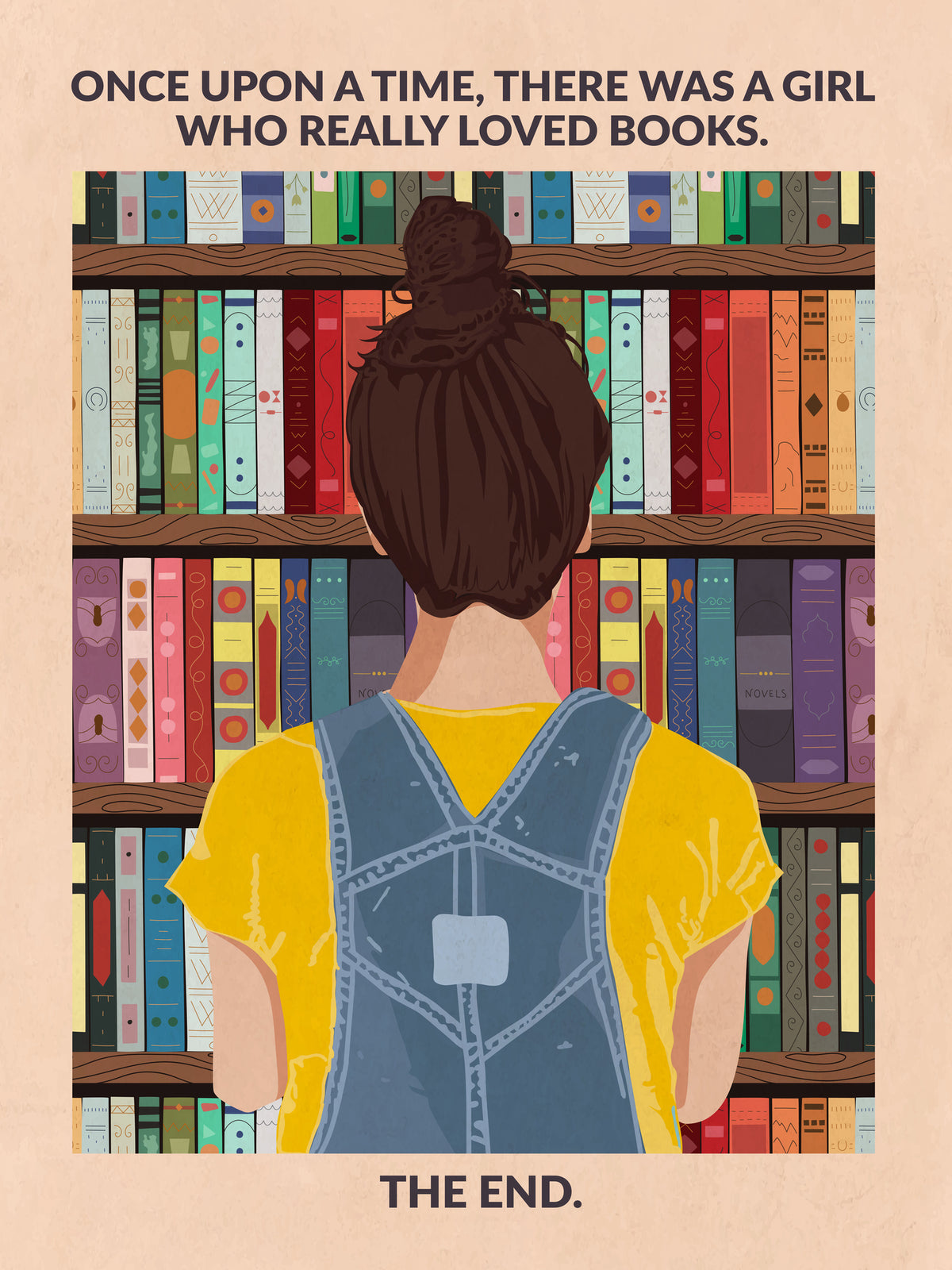 framedcanvas-print-book-girl-brunette