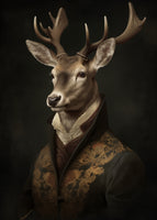 aluminium-print-stag-portrait