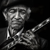 4-piece-aluminium-print-the-guitarist