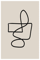 framedposter-print-graceful-looping-lines