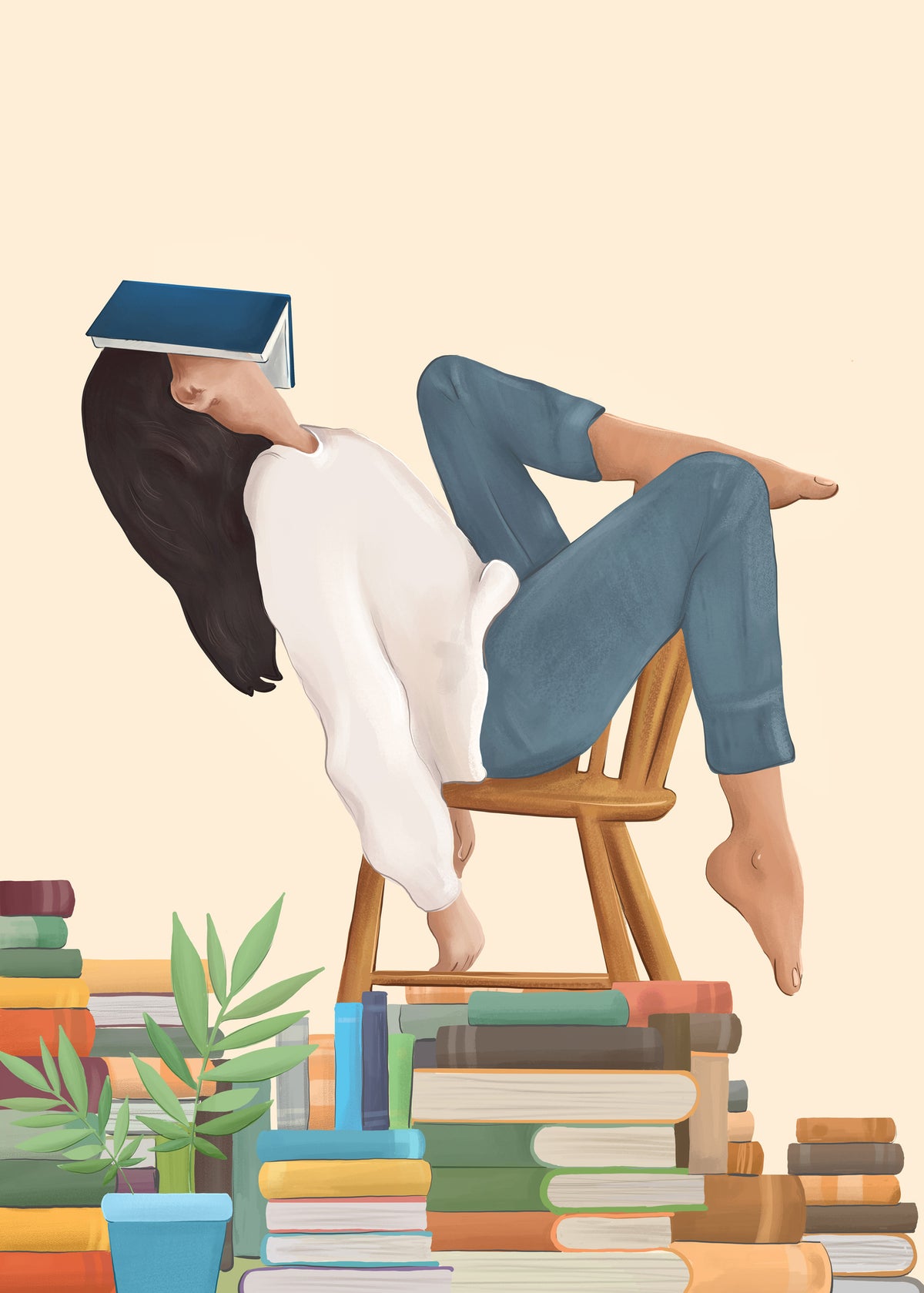 acrylic-print-lost-in-my-books