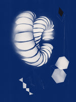 framedcanvas-print-striped-form-with-geometric-shapes