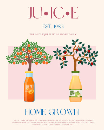 poster-print-orange-and-apple-trees-with-juice-bottles
