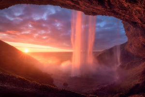 modern-3-piece-aluminium-print-a-wall-of-flames
