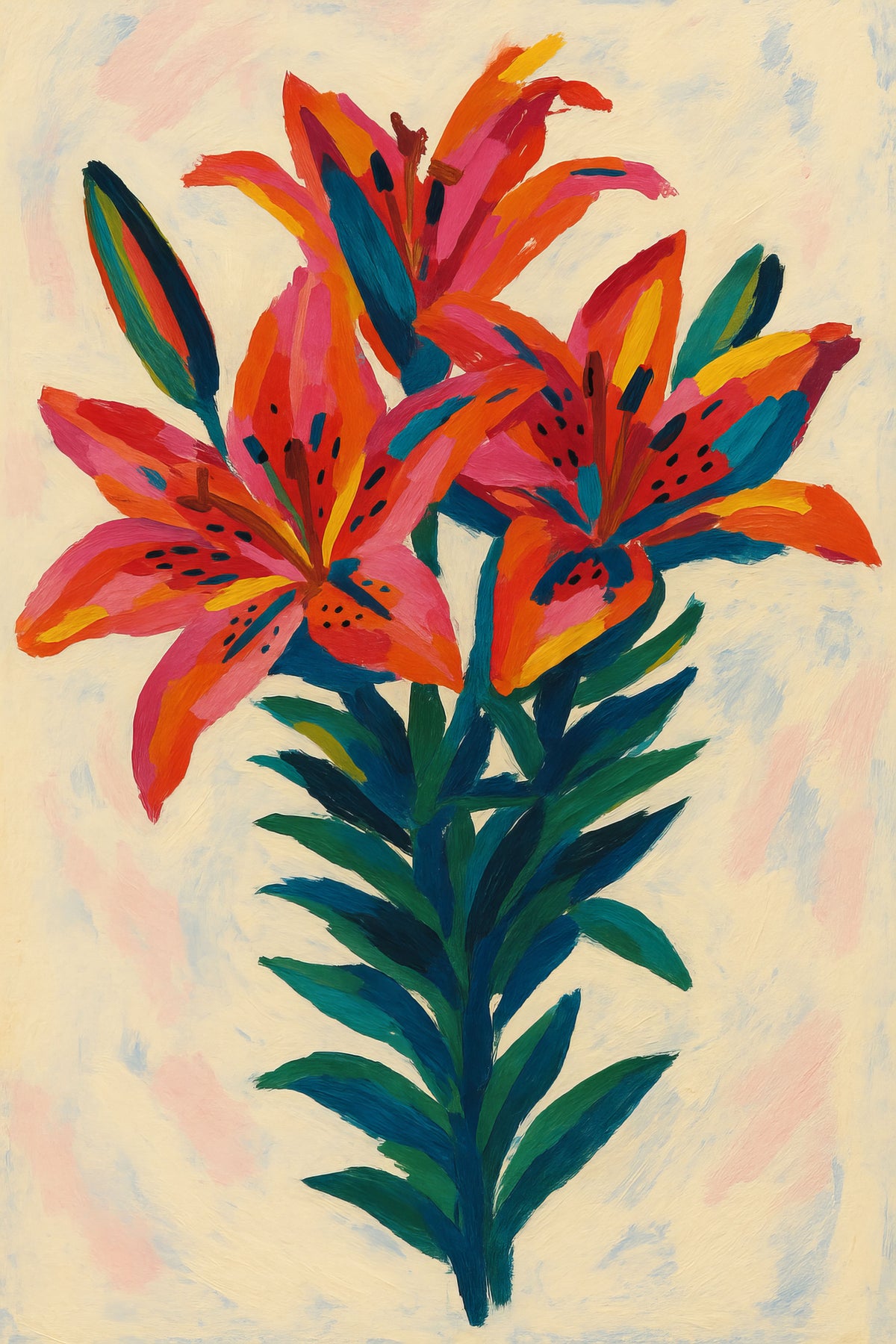 framedposter-print-lily-flower-1