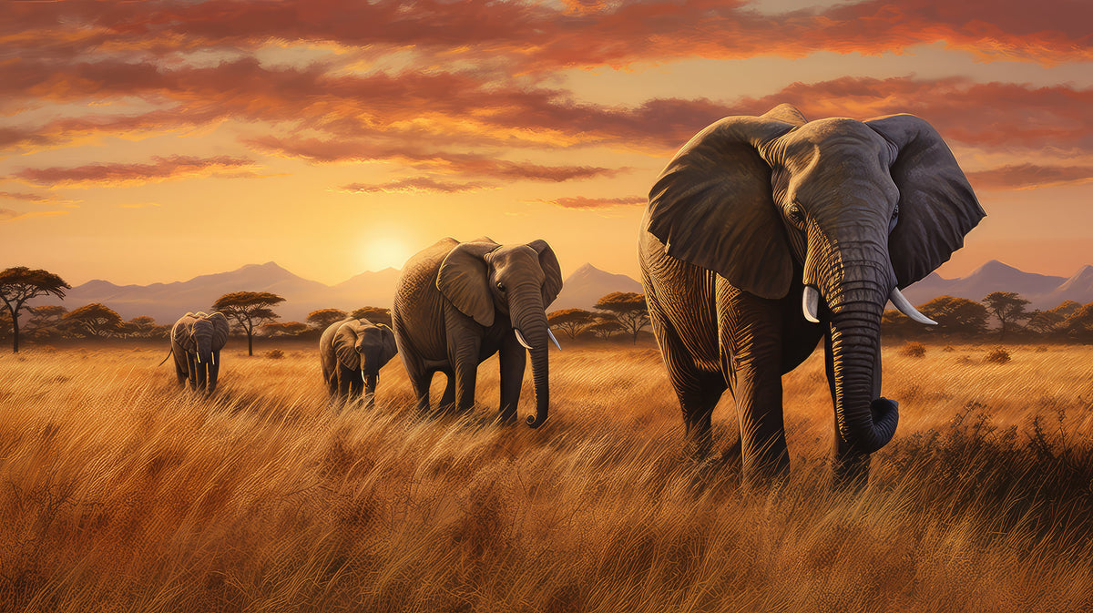 5-piece-acrylic-print-in-the-silence-of-the-serengeti