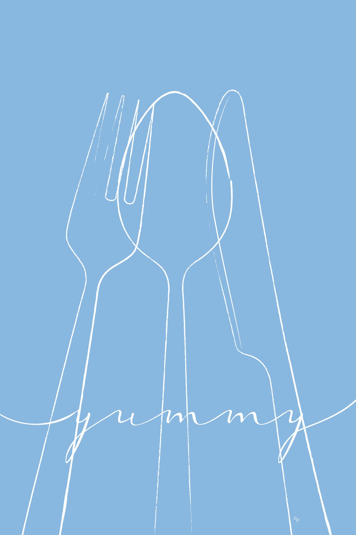 poster-print-yummy-forks