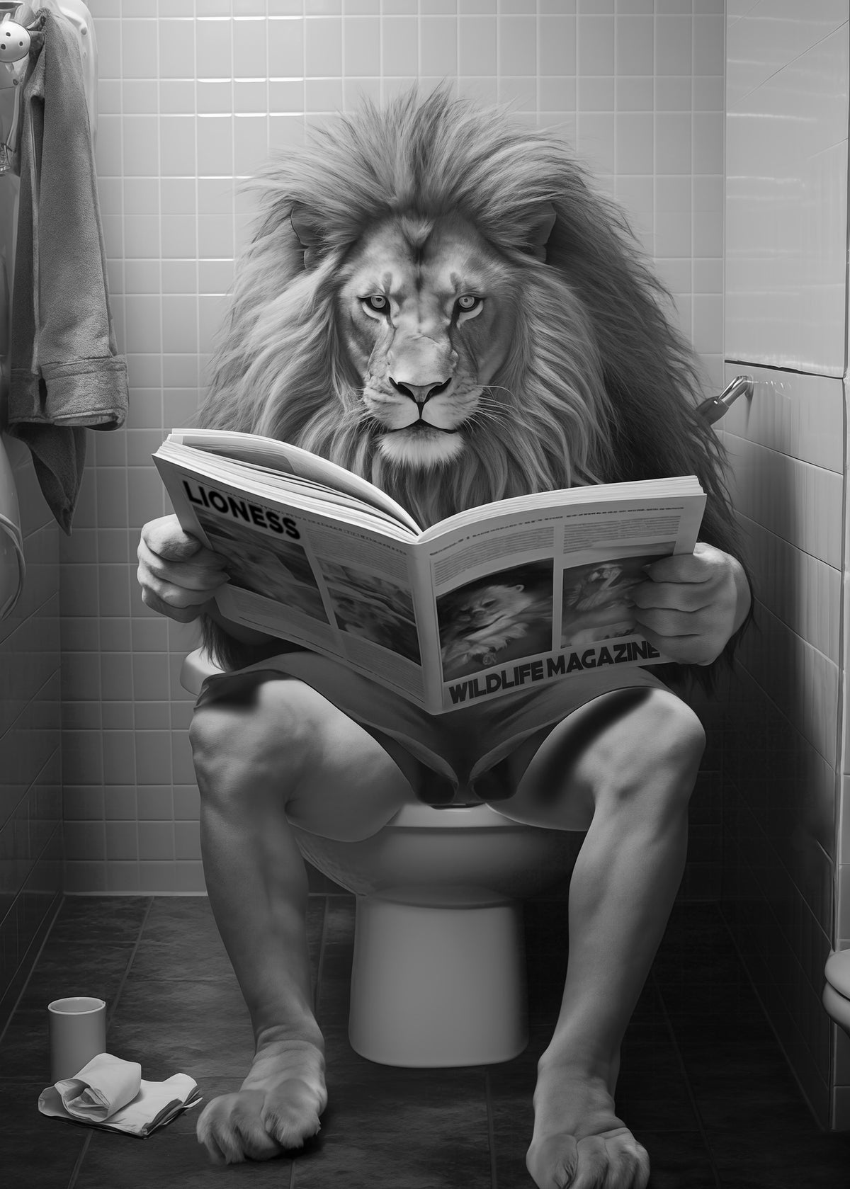 poster-print-lion-in-the-toilet