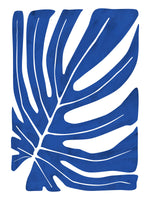 framedcanvas-print-indigo-leaf-silhouette