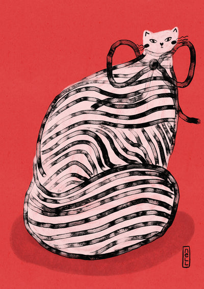 poster-print-striped-cat
