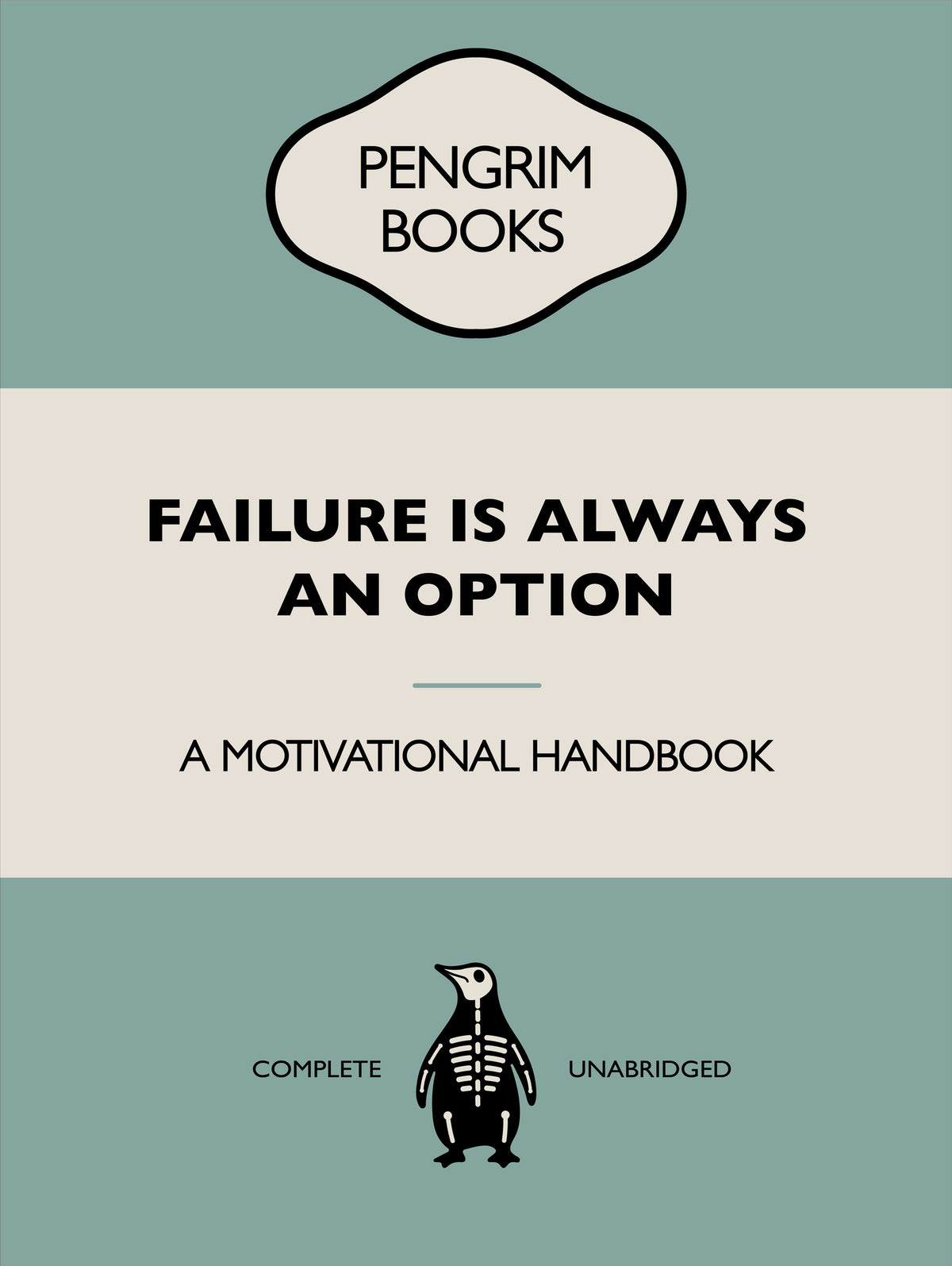 framedcanvas-print-failure-is-always-an-option-funny-vintage-book-cover-sarcastic-self-help-blue