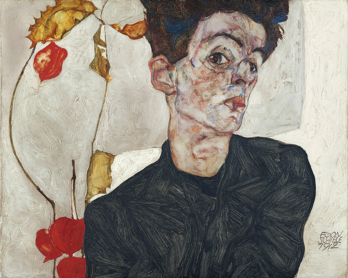 framedposter-print-egon-schieles-self-portrait-with-physalis-1912