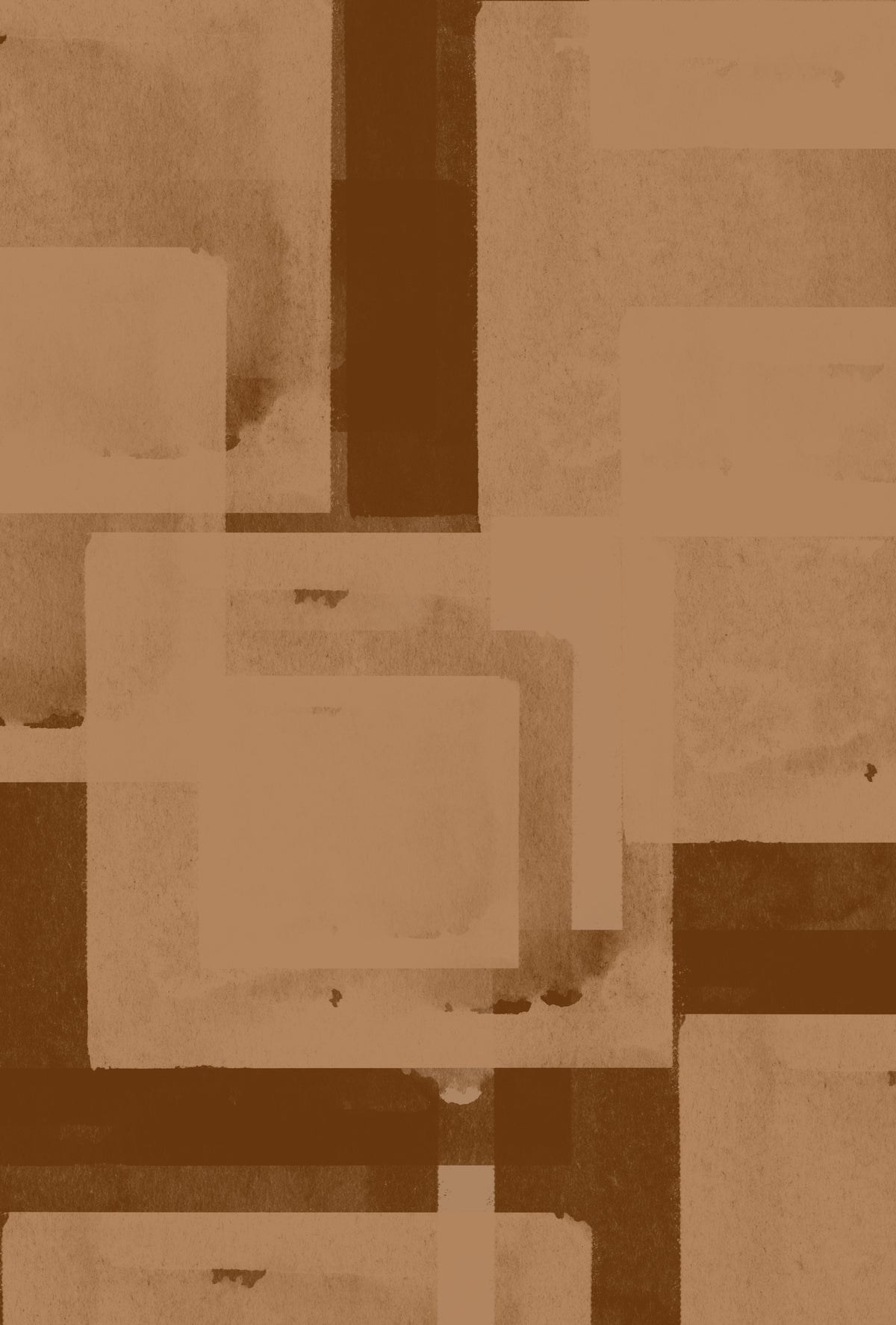 aluminium-print-sepia-geometric-flow