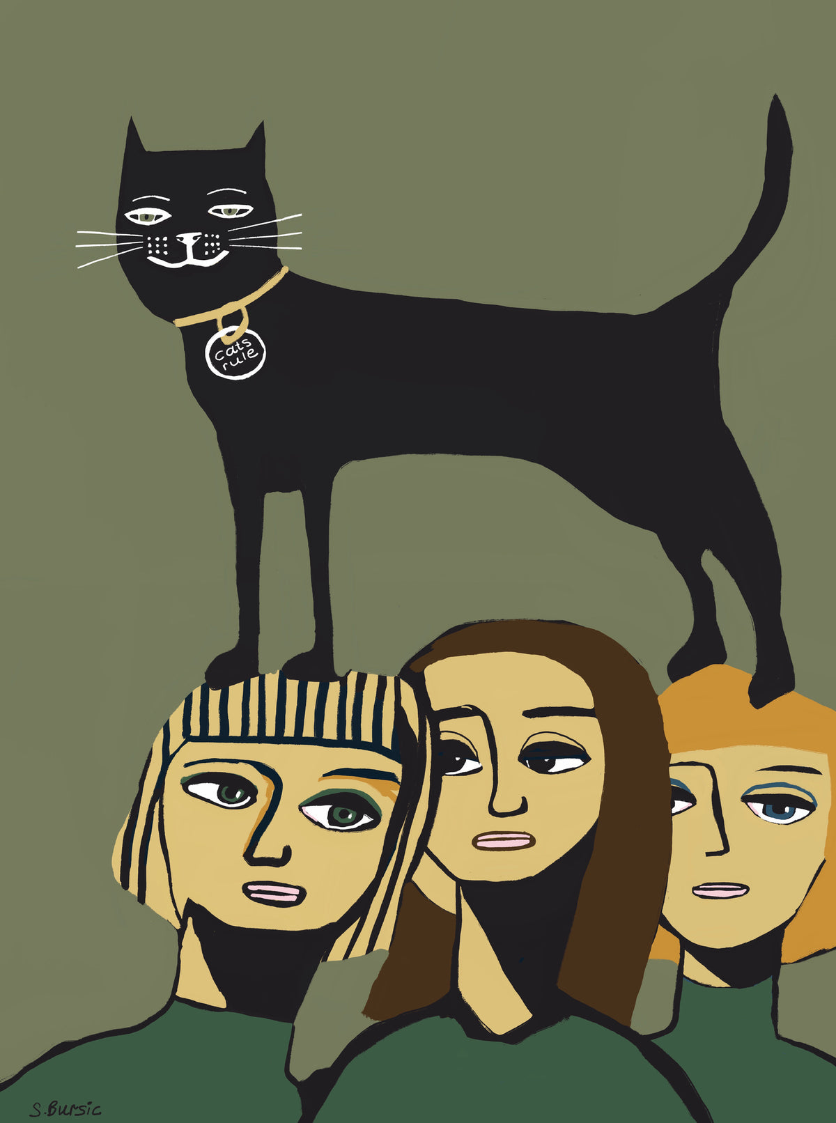 canvas-print-black-cat-rules