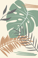 framedcanvas-print-tropic-leaves