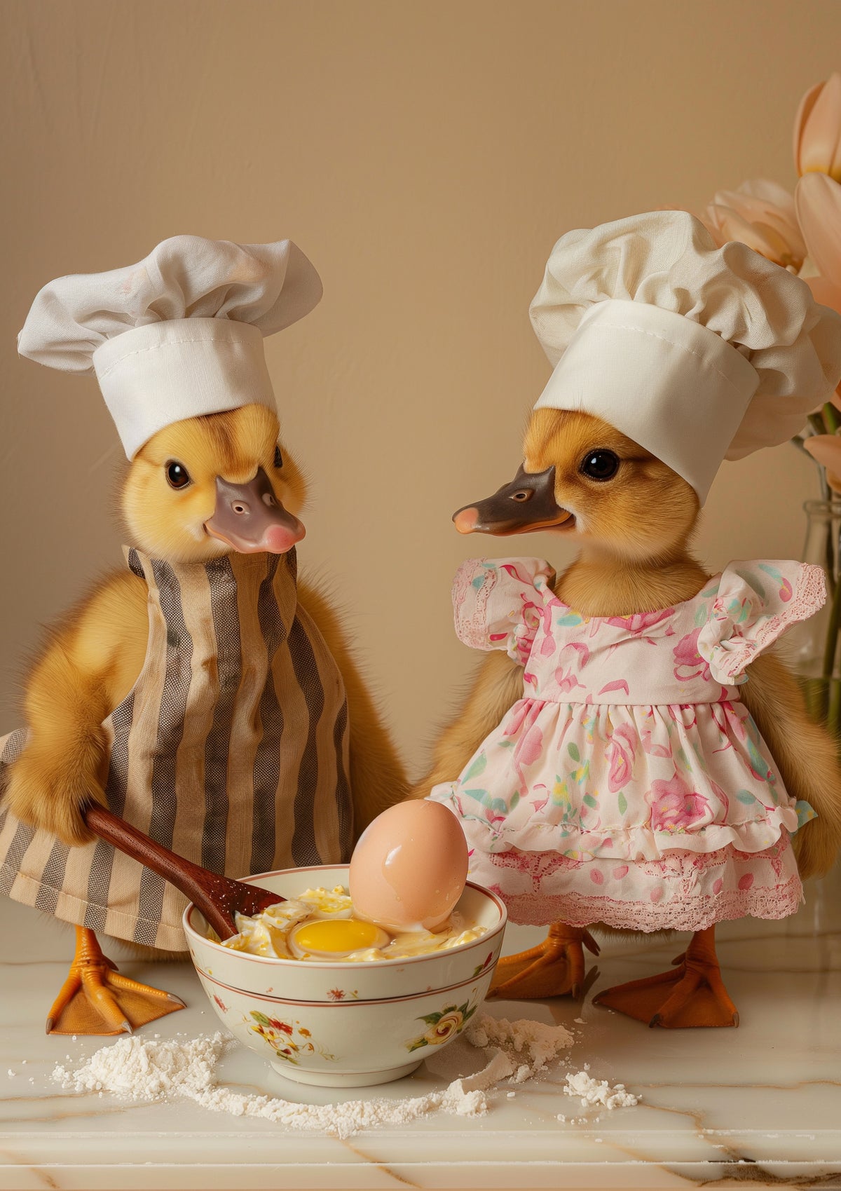 framedposter-print-dress-up-ducks