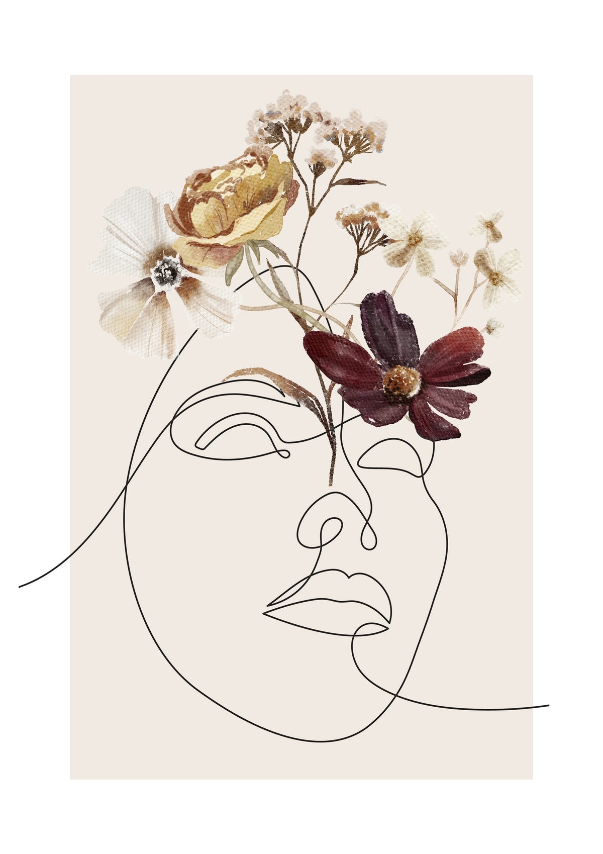 framedcanvas-print-wild-flower-face