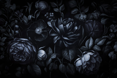 poster-print-midnightblue-flower-garden