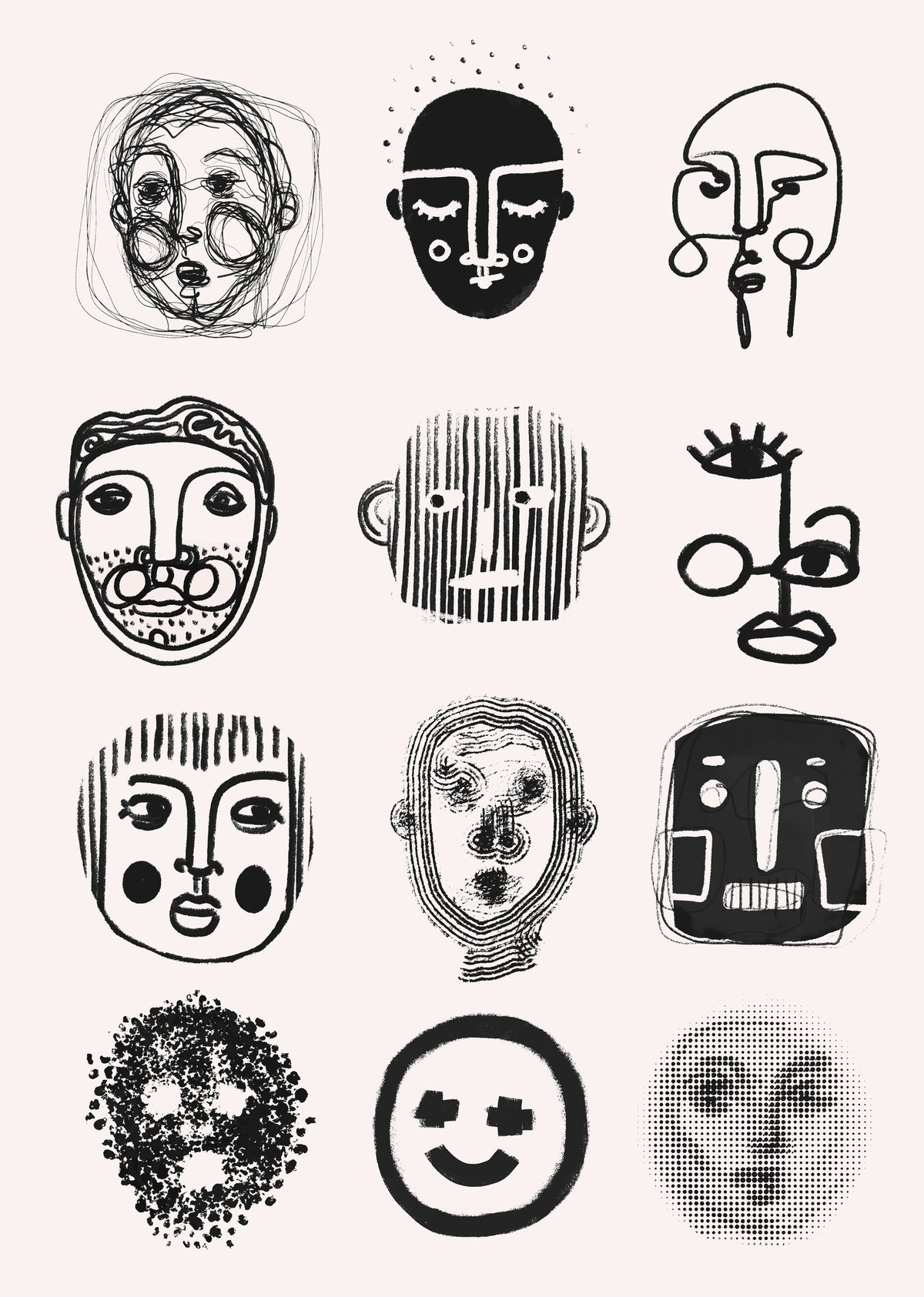 aluminium-print-faces-of-emotion