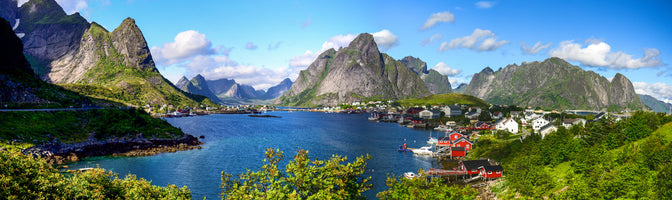 panoramic-poster-print-scandinavian-tranquillity-by-the-fjord