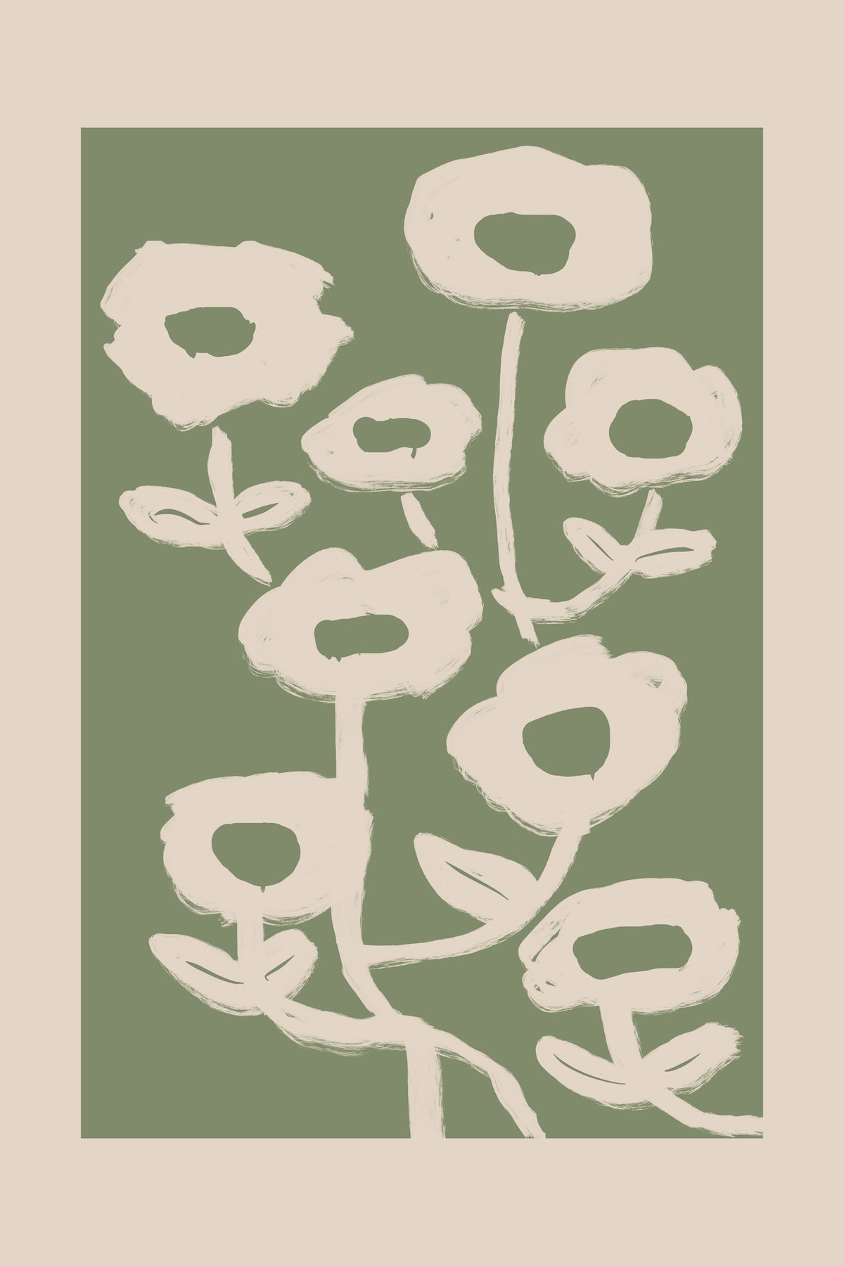 canvas-print-abstract-floral-silhouette