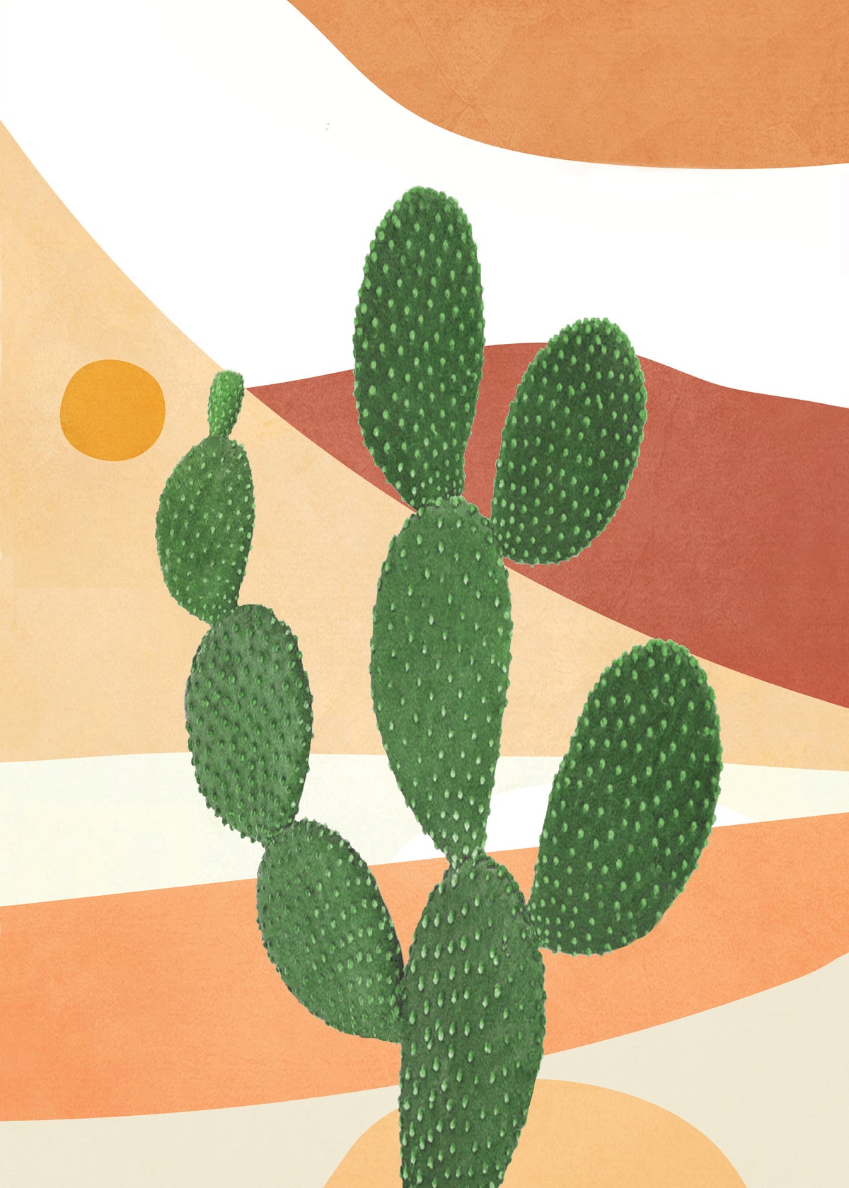 aluminium-print-abstract-cactus-ii