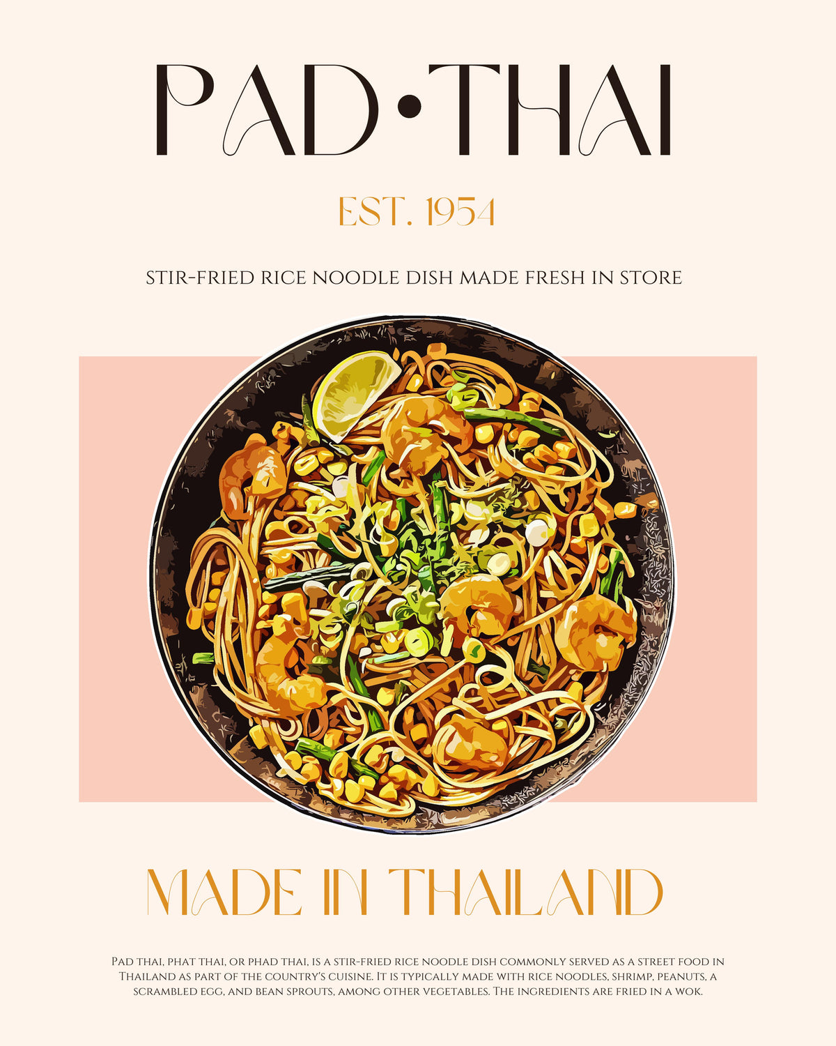 acrylic-print-elegant-illustration-of-pad-thai