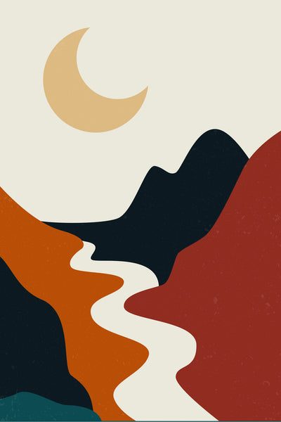 poster-print-boho-mountain-series-1