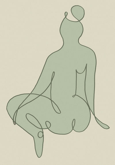 poster-print-sitting-down-green