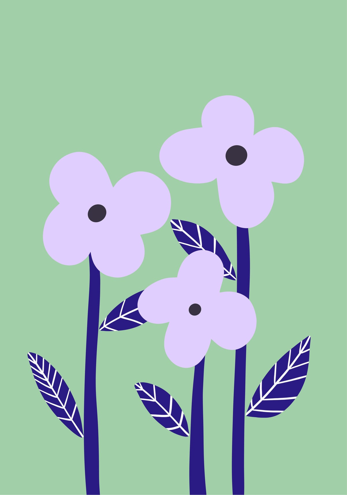 canvas-print-violet-blossoms