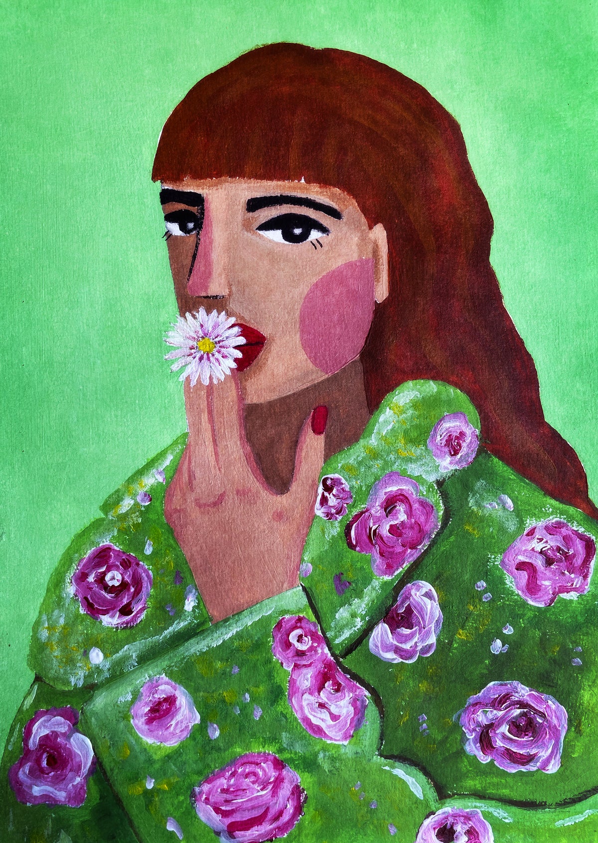 framedposter-print-woman-smoking-a-flower