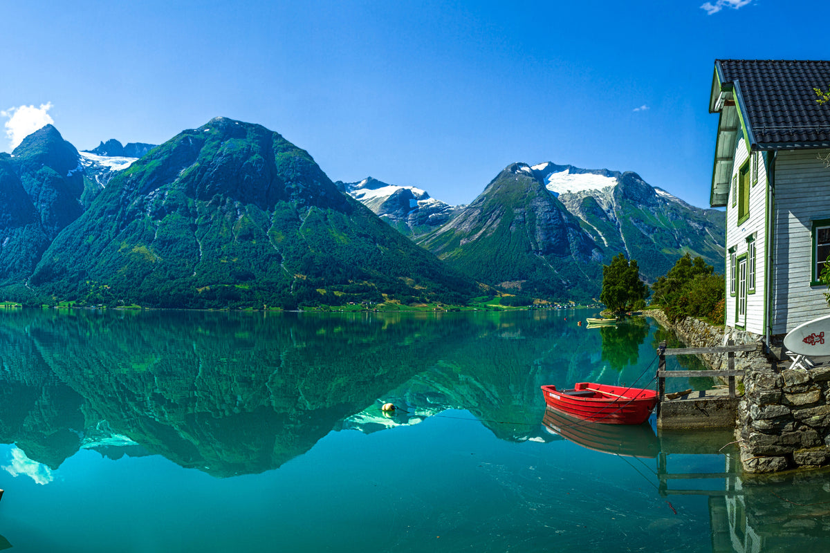 framedposter-print-the-glacier-lake