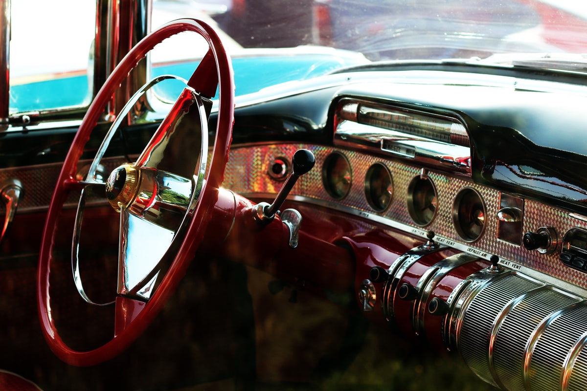 canvas-print-interior-of-a-vintage-car