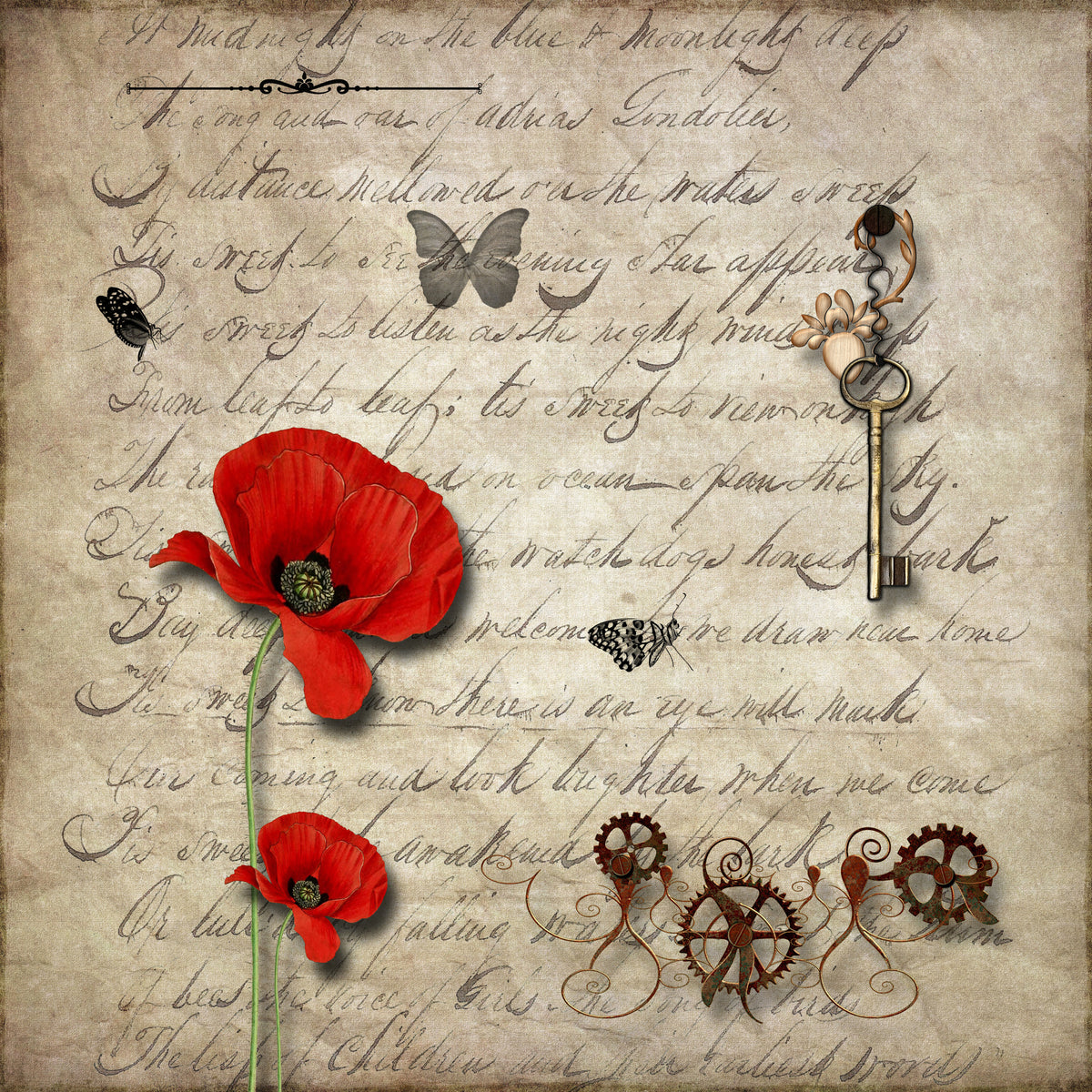 canvas-print-retro-document