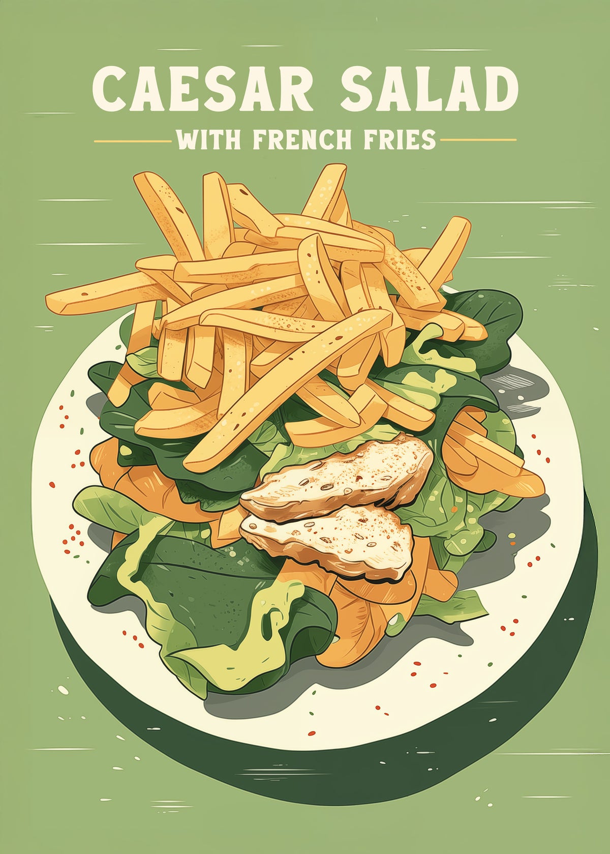 framedcanvas-print-caesar-salad