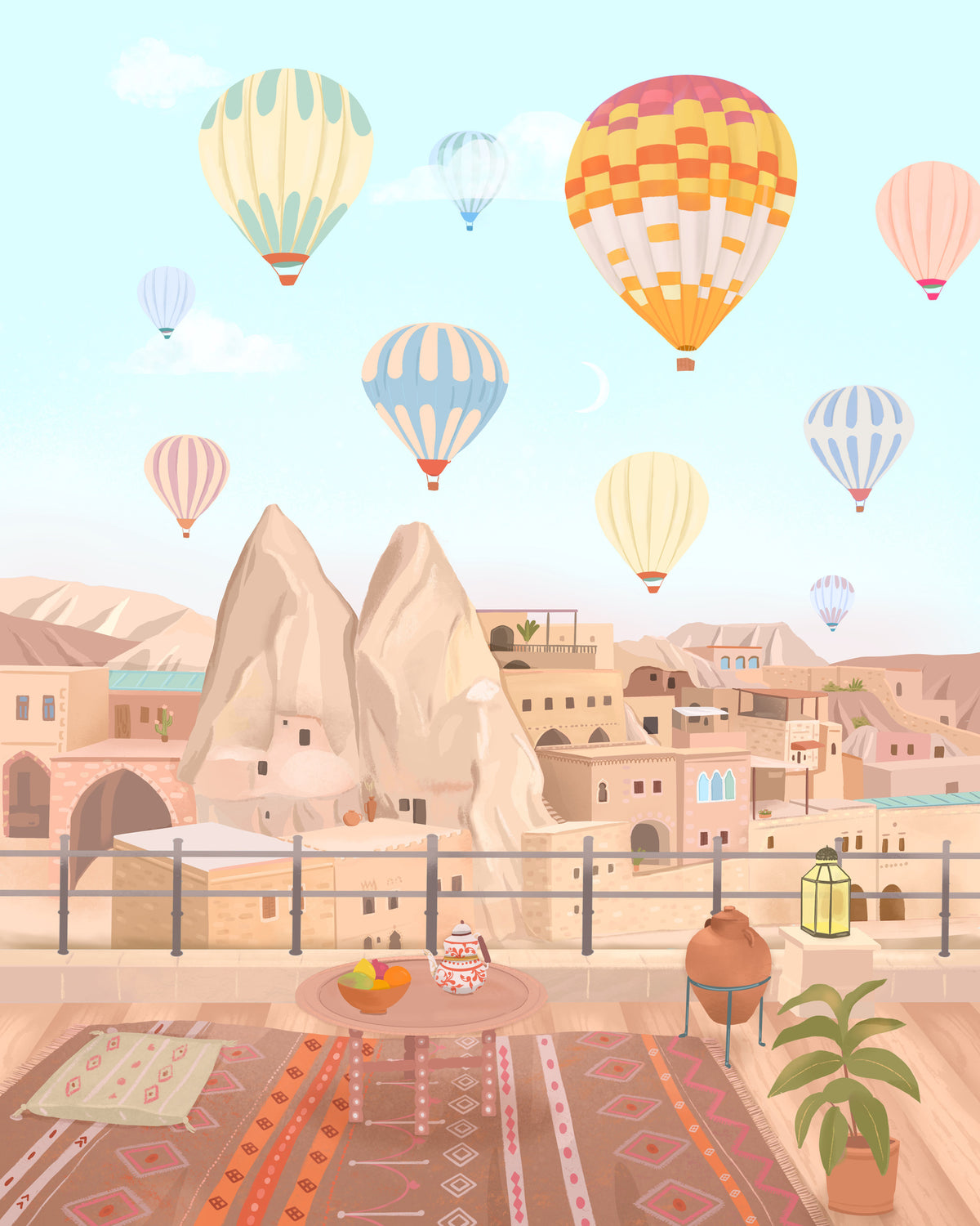 aluminium-print-cappadokia