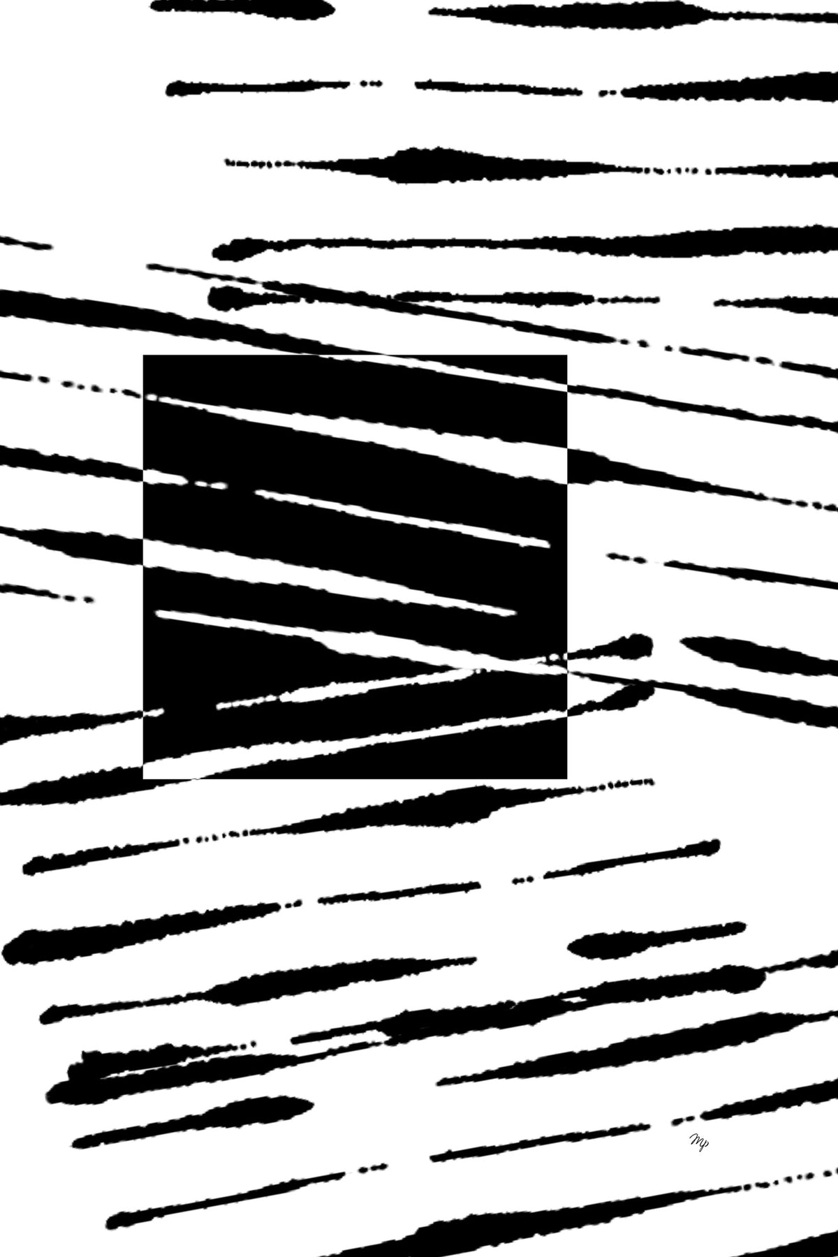 framedposter-print-stripes-and-shadow