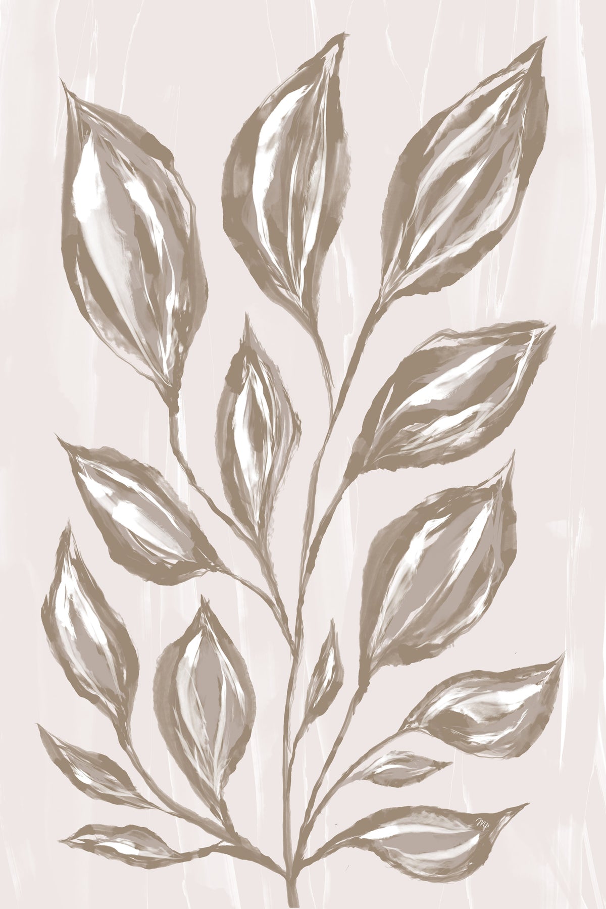 canvas-print-sepia-leaves-dance
