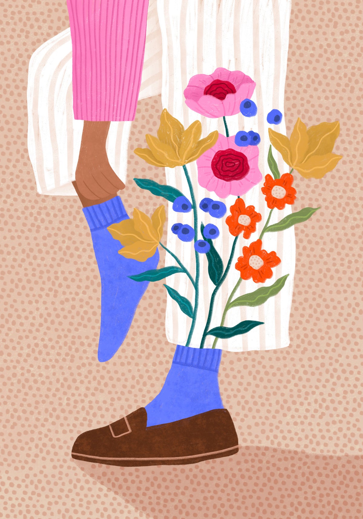 acrylic-print-blooming-socks