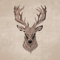 aluminium-print-majestic-stag-profile