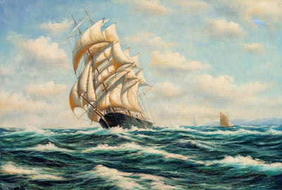 poster-print-sailing-ship-at-sea-oil-painting-picture