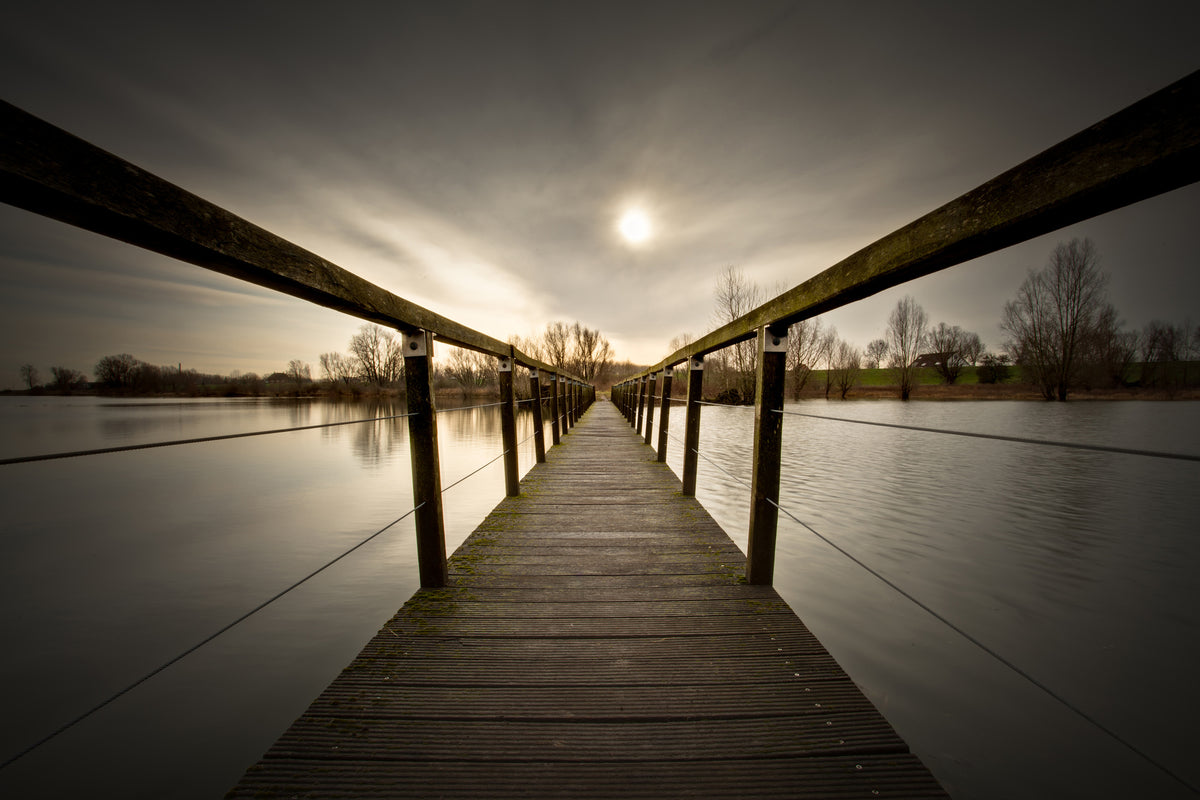 aluminium-print-the-wooden-bridge